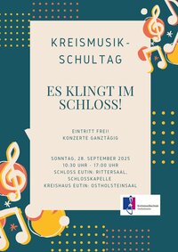 Bild vergrößern: Plakat Kreismusikschultag 2025