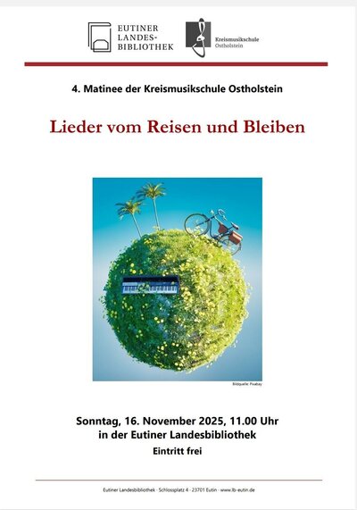 Bild vergrößern: Lieder vom Reisen und Bleiben